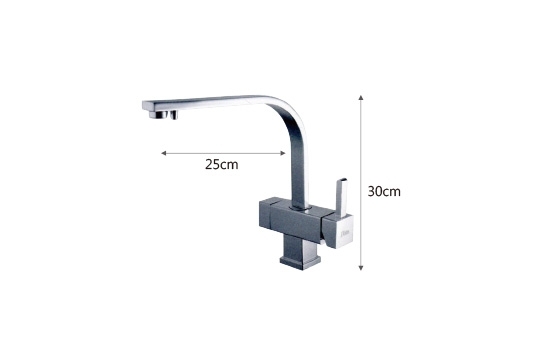 WP-88801 方型RO三用龍頭